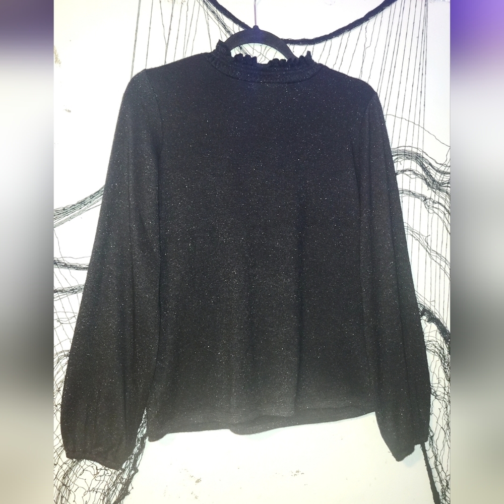 ✨️Talbots Black Knit Top✨️